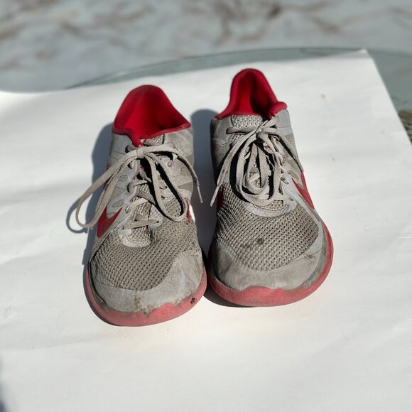 Nike Men's Running Shoes Free 4.0 V4 - Grey and Red Size 10.5 - Picture 2 of 8